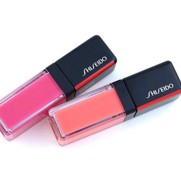 Shiseido LacquerInk LipShine lip gloss 6mL BNIB 306 Coral Spark - Picture 3 of 4